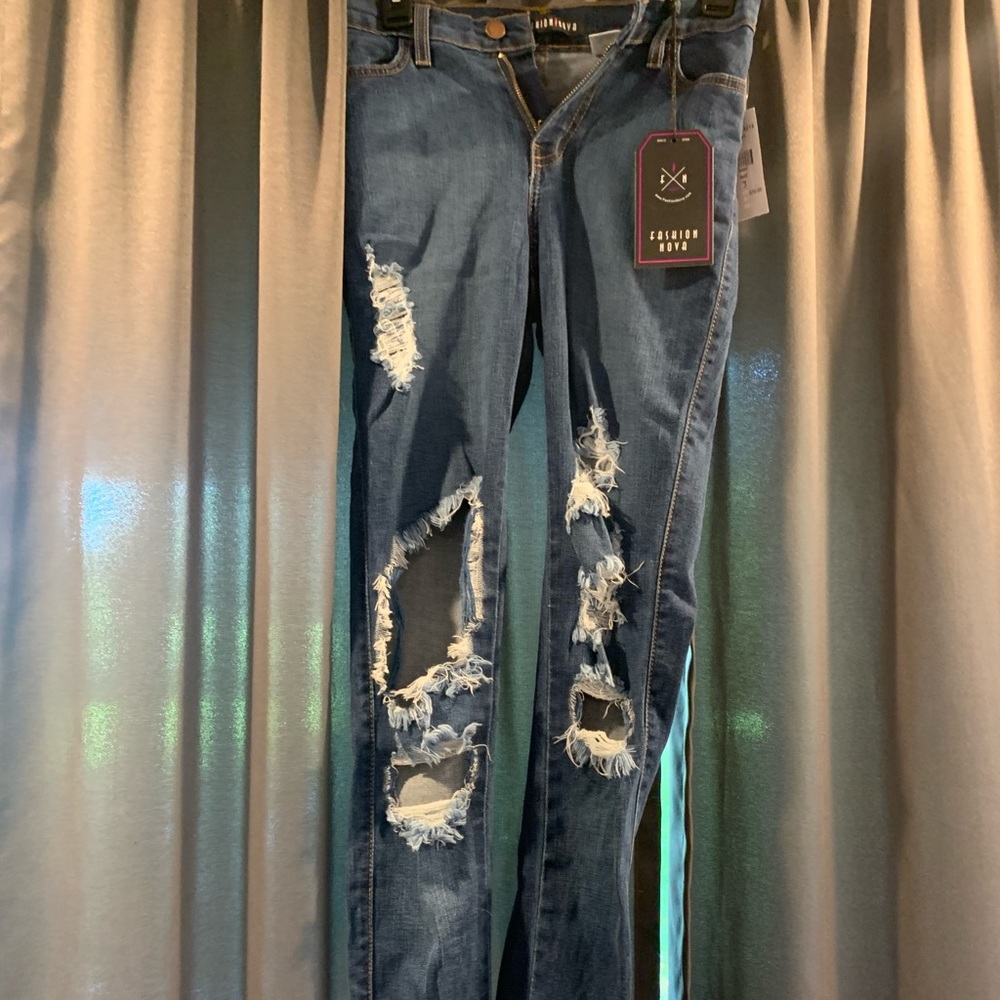 Fashion Nova Beach Bum Jeans